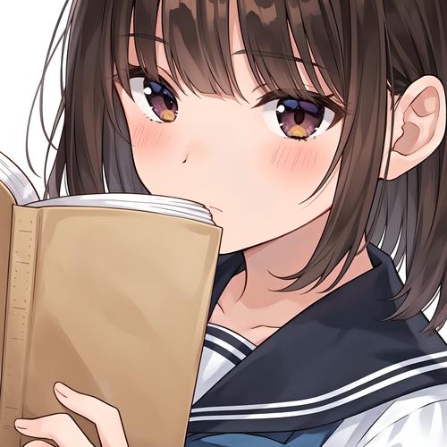 JK漫画头像是粉头无限