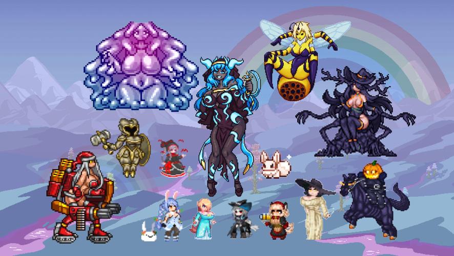 泰拉瑞亚boss娘化模组