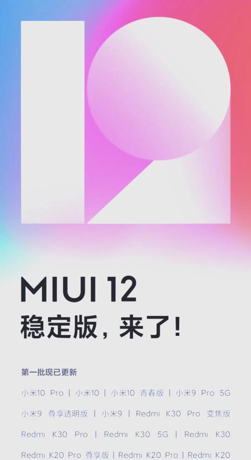 miui12小米