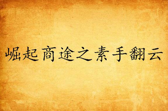 崛起商途之素手翻云