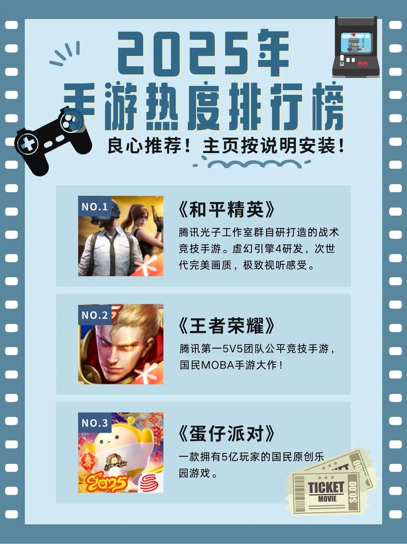 2025高画质手游TOP榜!