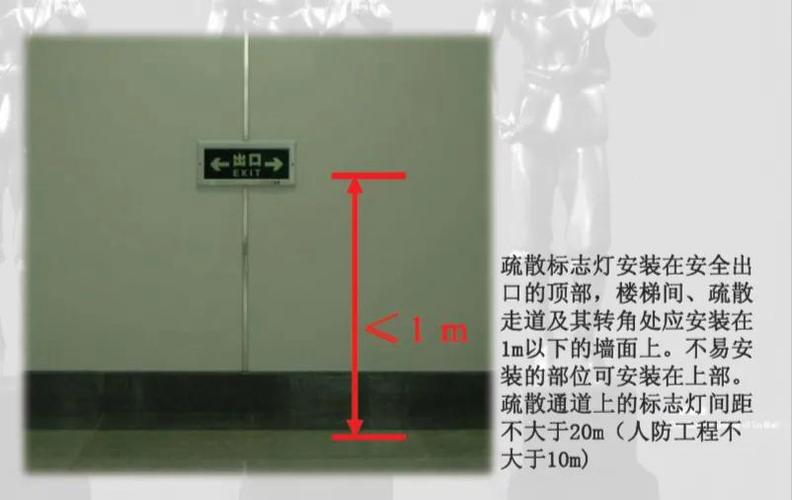 消防应急疏散指示灯安装规范