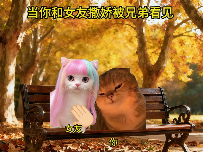 要抱抱猫meme表情包