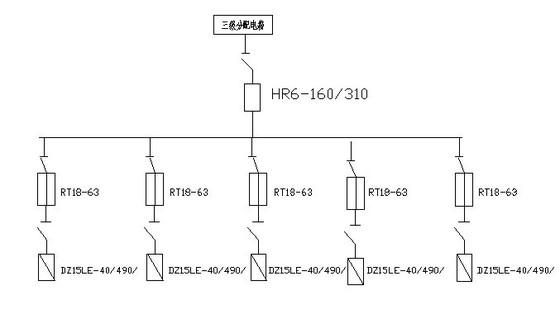 电箱线路图