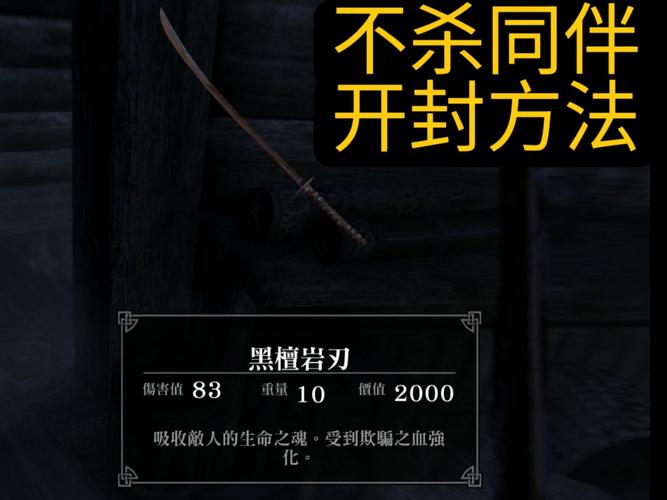上古卷轴5两把乌木之刃