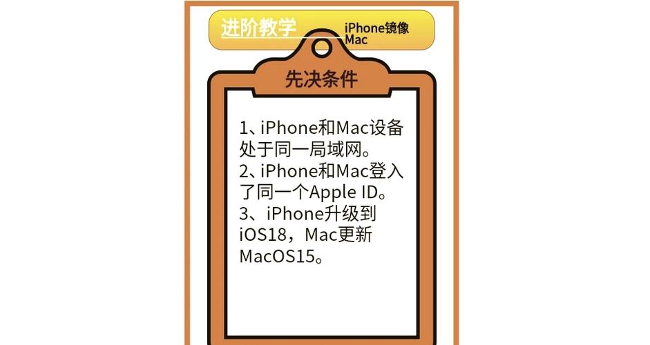 苹果电脑怎么屏幕镜像