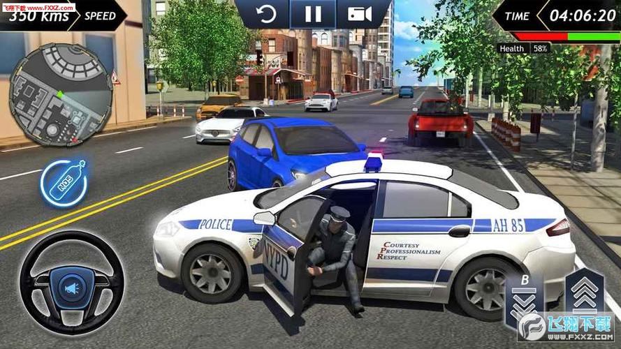 警察警车模拟器