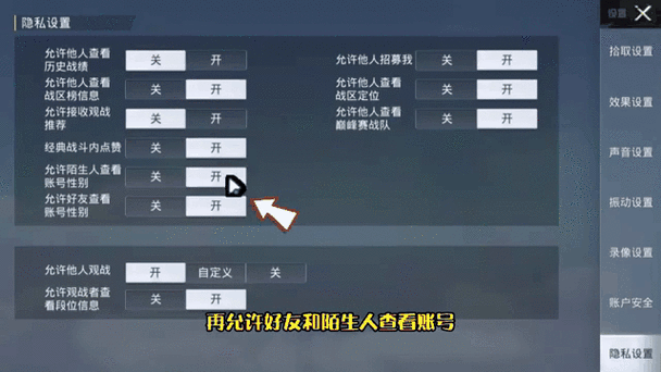 和平精英称号怎么隐藏