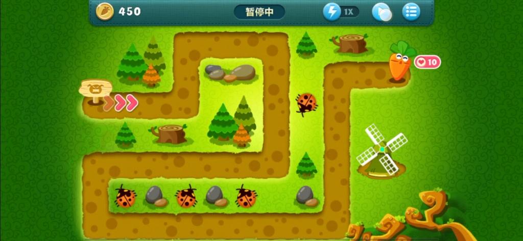 保卫萝卜挑战第8关攻略图解法