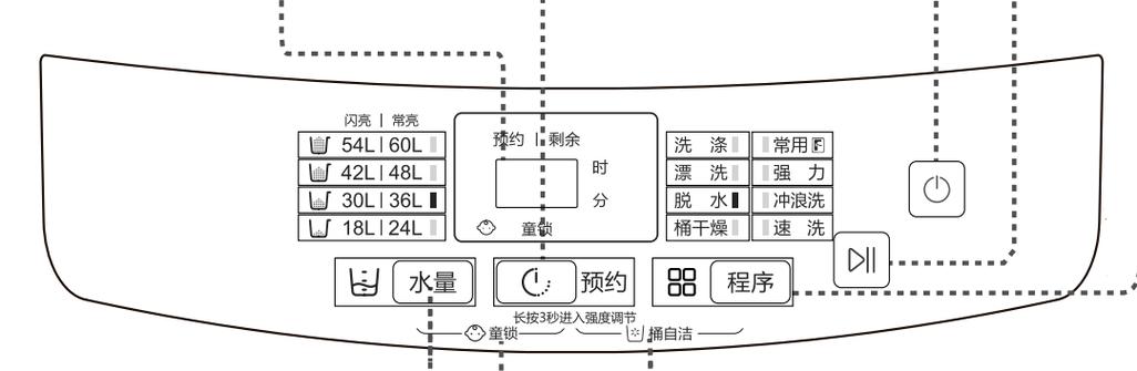 海尔滚筒筒自洁教程