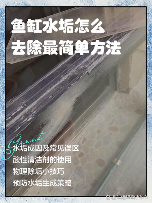 鱼缸玻璃顽固水垢清除妙招