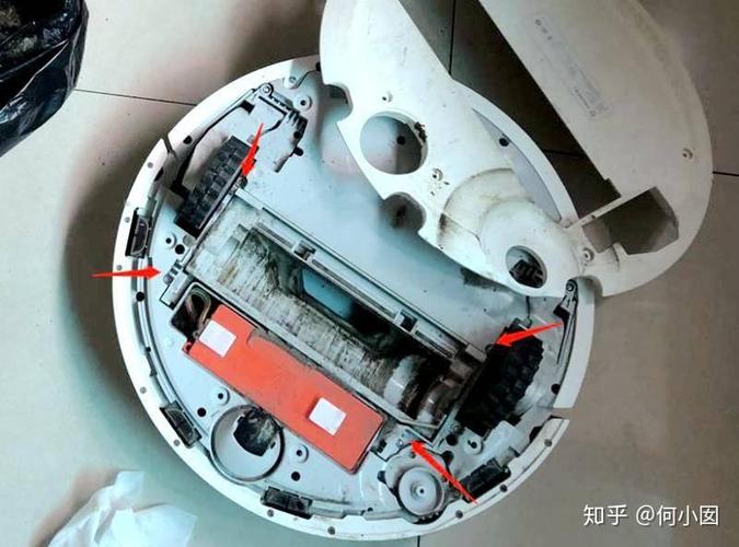 扫地机怎么拆开清理