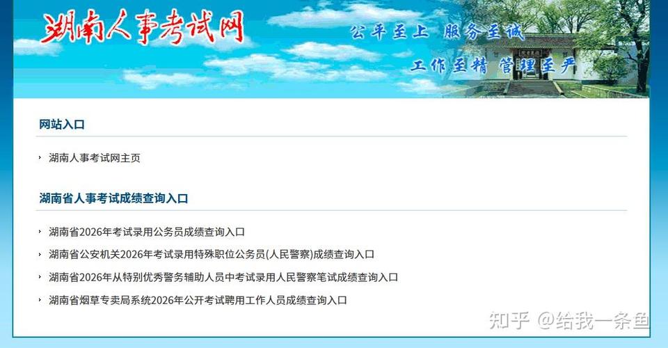 湖南省职称考试成绩查询入口