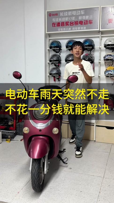 电动车有电但拧不走