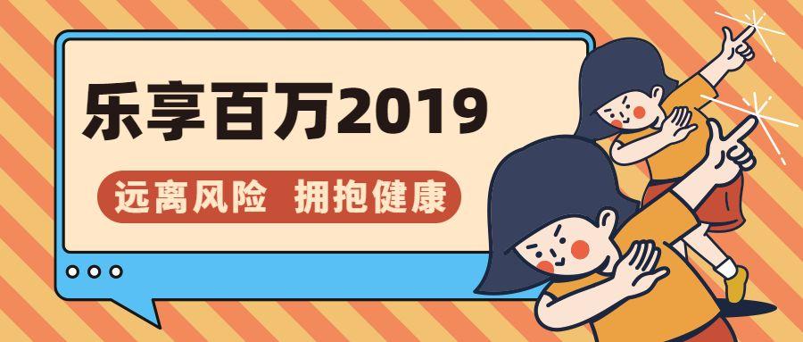 乐享百万2019费用表