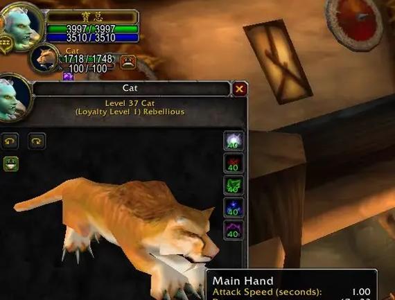 魔兽世界怀旧服猎人宝宝猫头鹰