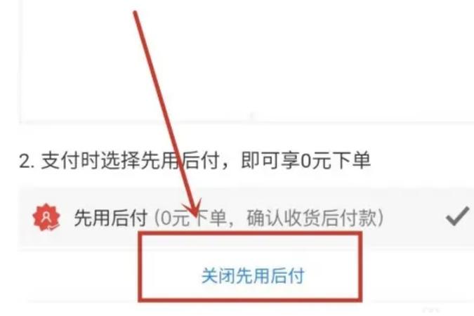 可体验后付款怎么设置