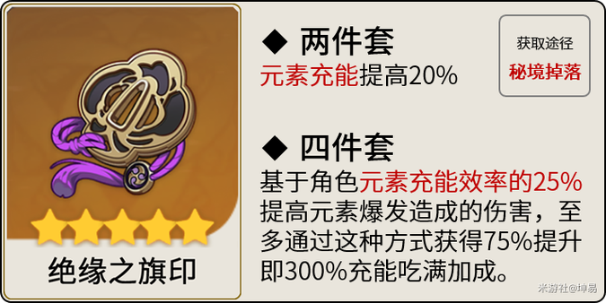 原神北斗圣遗物搭配推荐