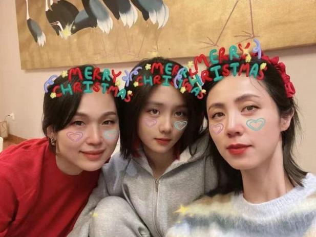 孙莉黄磊二女儿多妹颜值