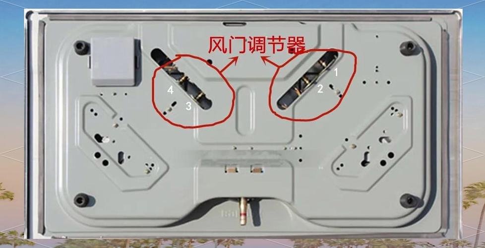 翻盖式燃气灶风门在哪
