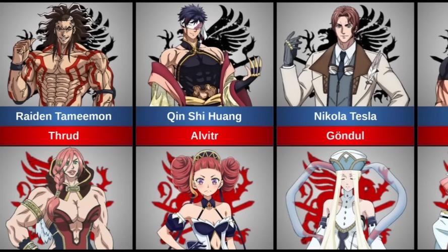 13女武神姐妹分别是谁