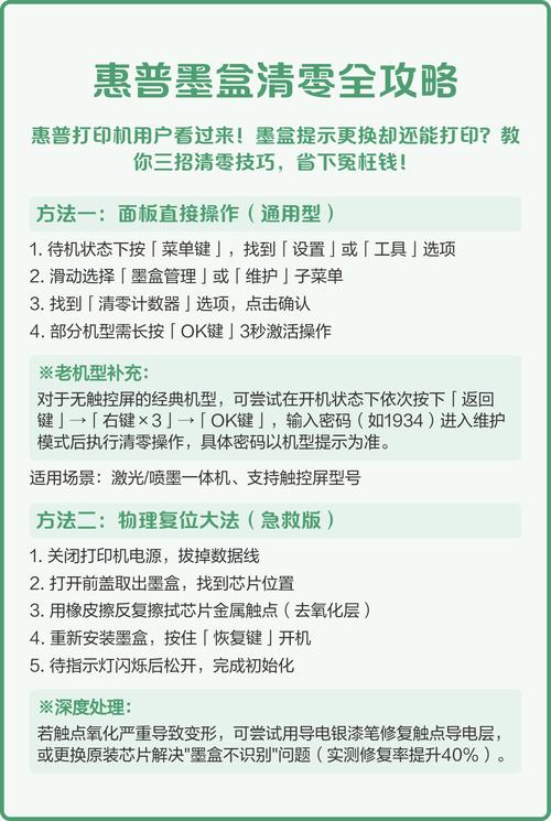 打印机更换墨盒怎么清零