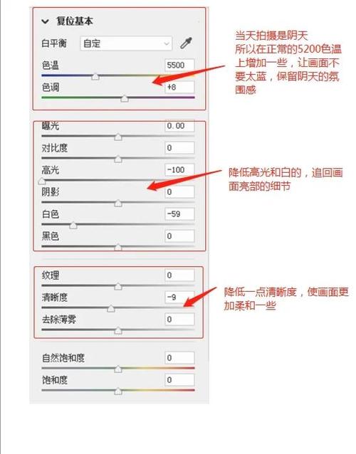 佳能调色参数