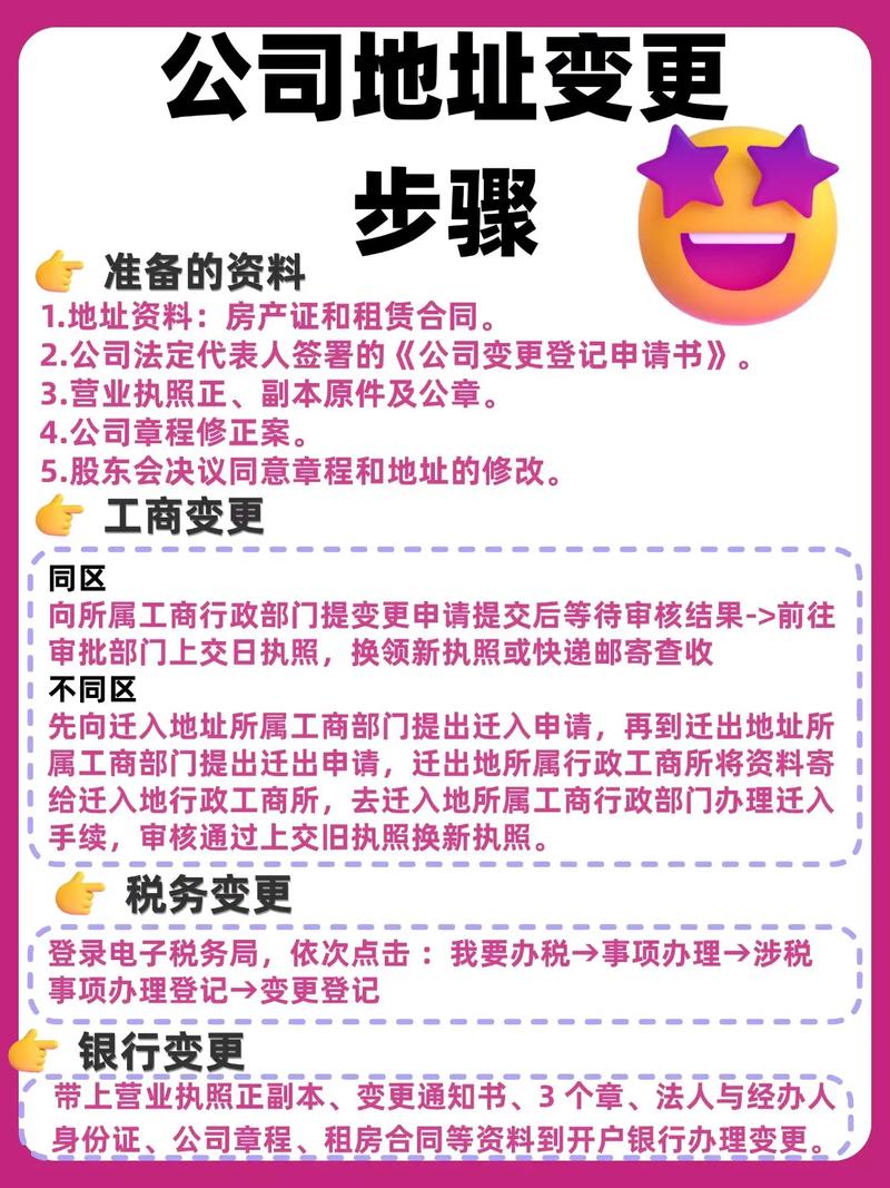 营业执照地址变更需要什么资料