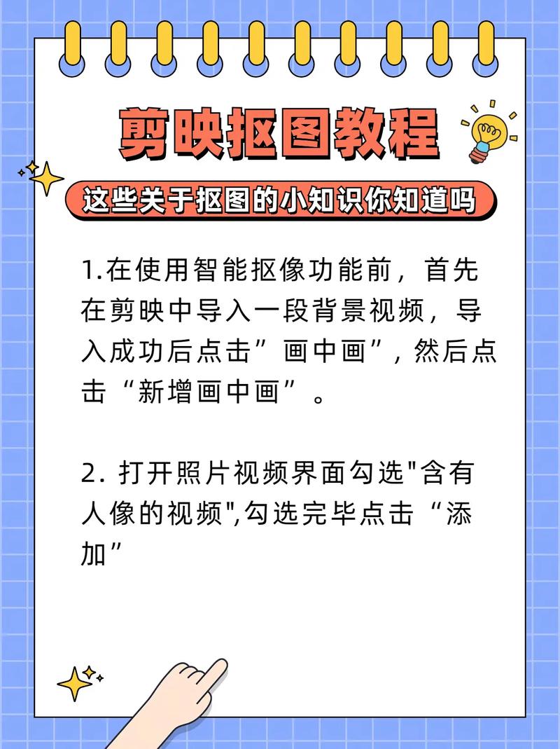 剪映如何抠图人像