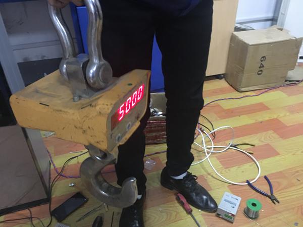 电子吊秤故障与维修
