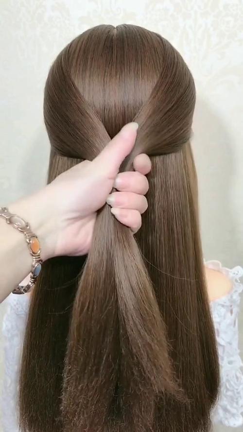 长发怎么扎简单好看