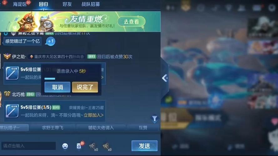 王者语音输入转化不了