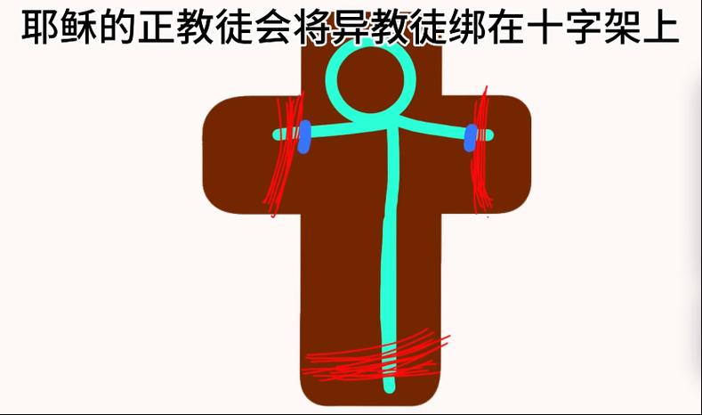 倒十字架怎么打出来