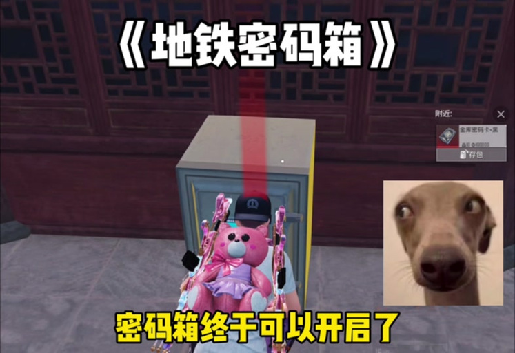 和平精英的保险箱的密码是什么