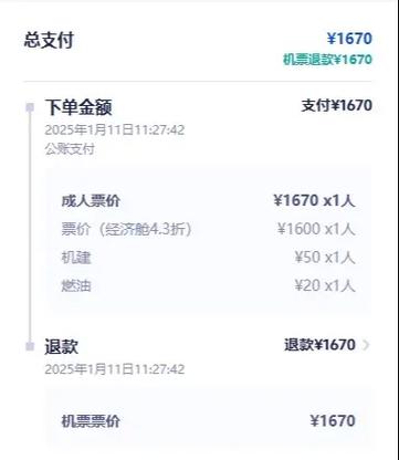 机票全额退票技巧