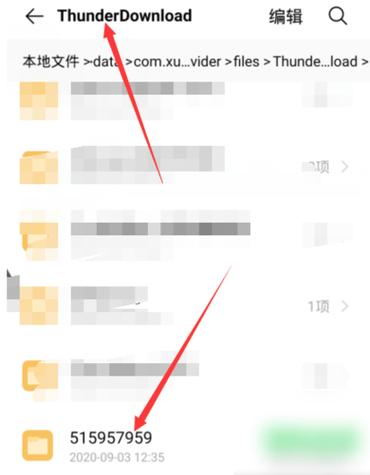 迅雷云盘取回的文件在哪里