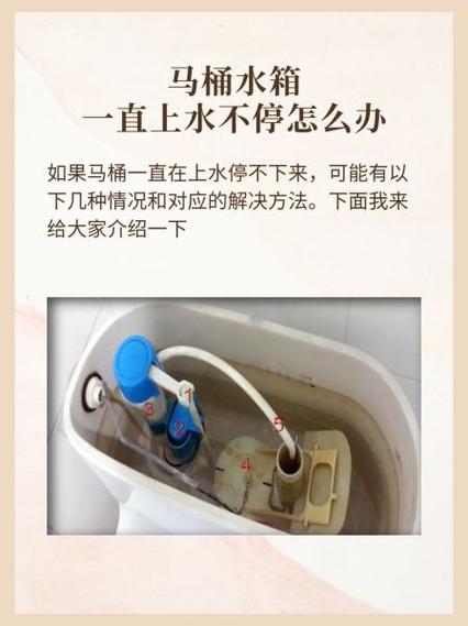 马桶水箱不上水一直响怎么办