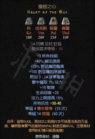 死灵用橡树之心还是野兽