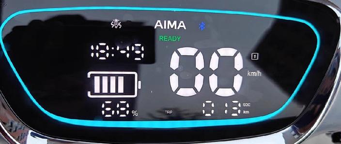 72v电动车仪表盘显示