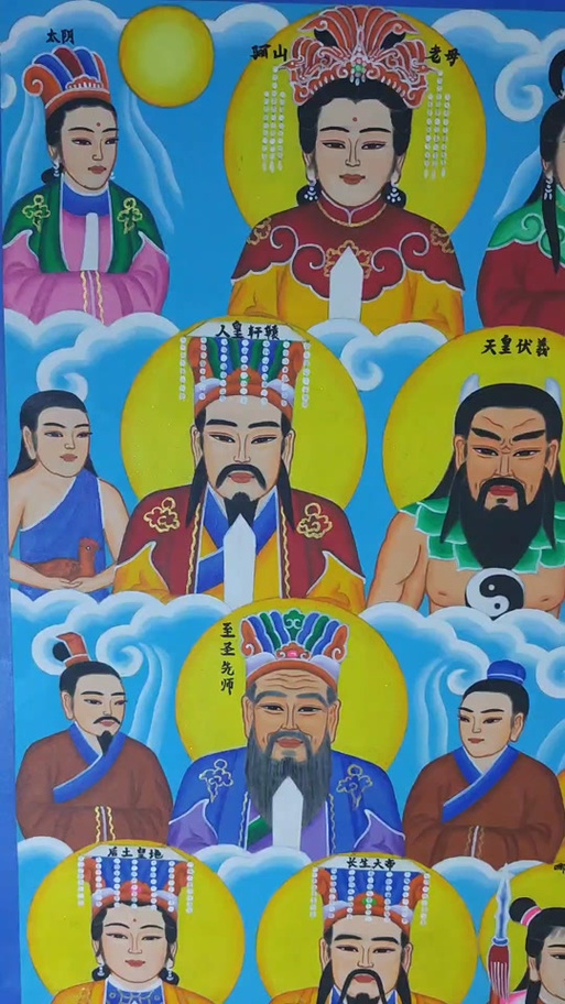 全神摆放位置