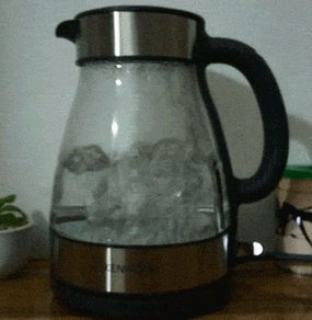 烧水壶的盖子弹不起来了