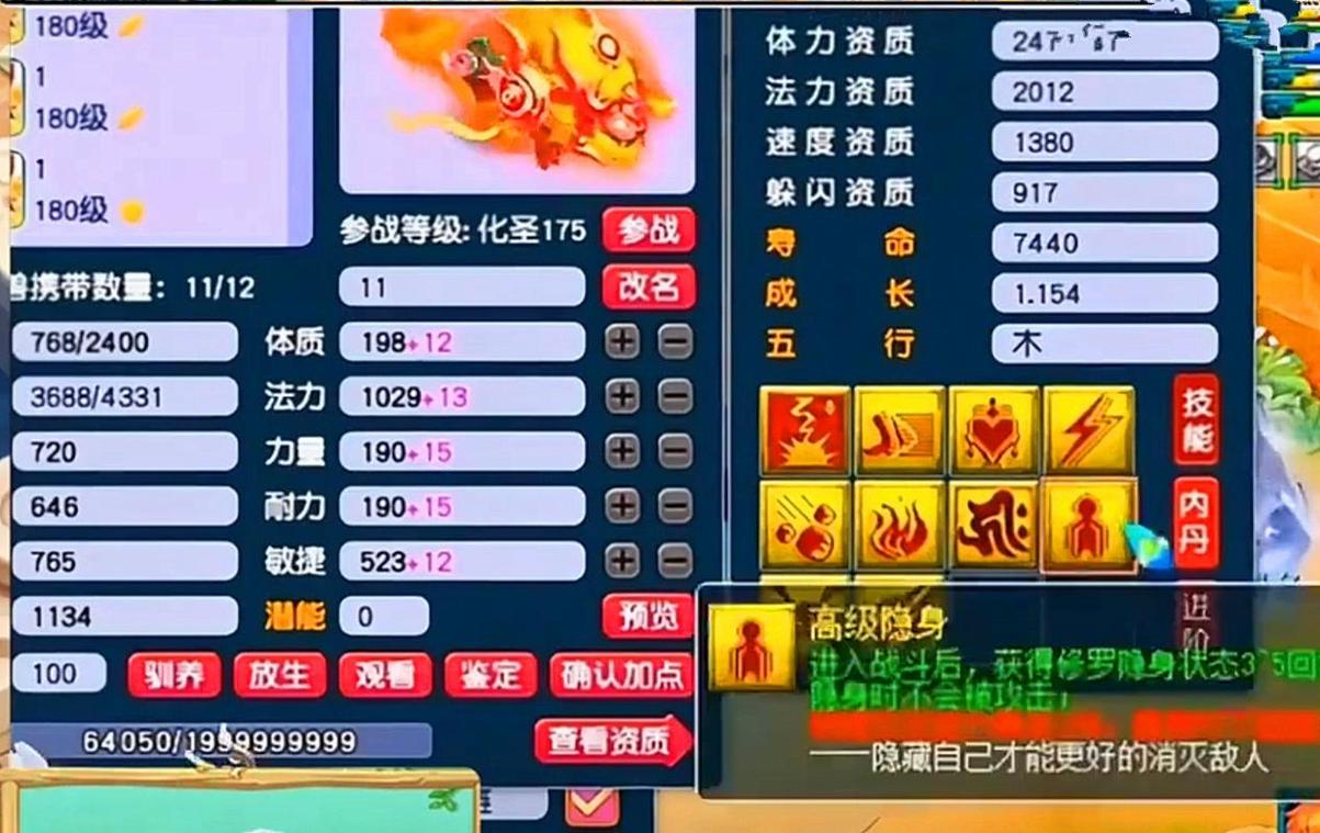 梦幻西游隐身
