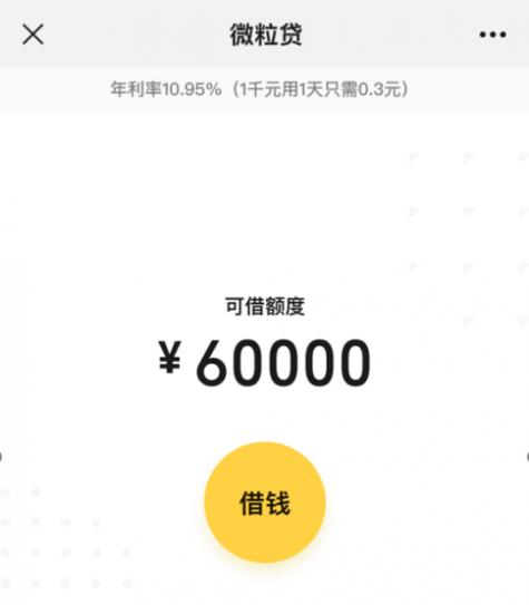 美团借钱额度是多少