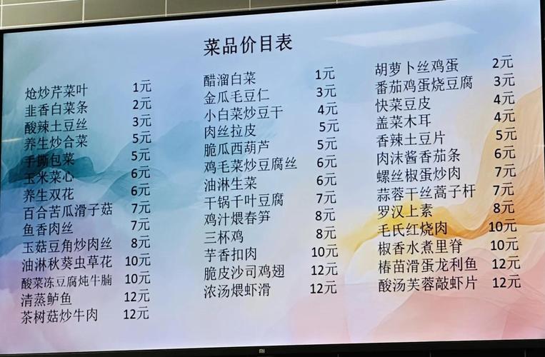 吃货大食堂如何提高一个菜单价格