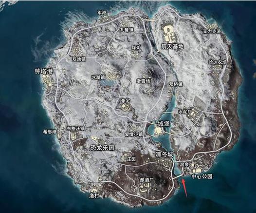 和平精英地图高清图片