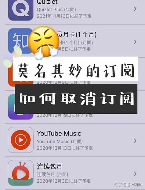 如何取消订阅