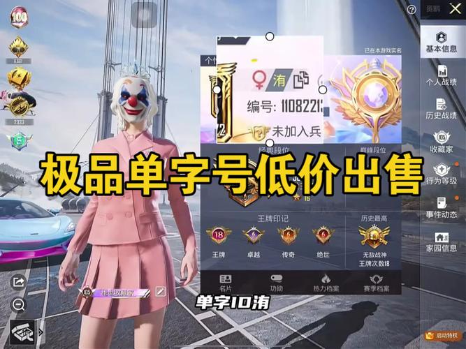 和平精英卖号正规平台
