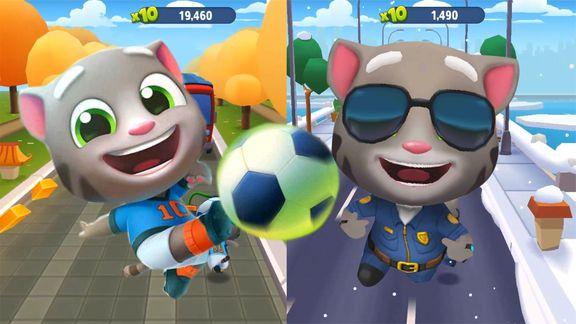 汤姆猫跑酷足球版解锁足球