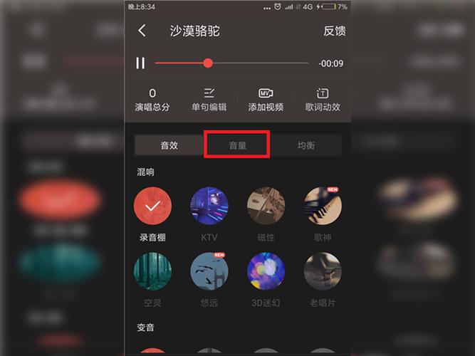 全民k歌没有自己声音