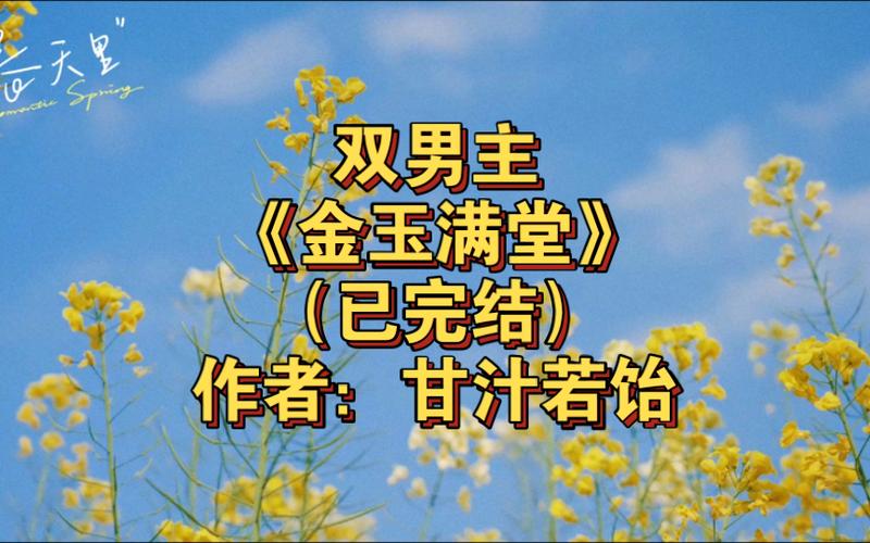 金玉满堂by甘汁若饴讲的什么